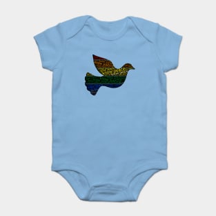 Know Justice Know Peace Baby Bodysuit